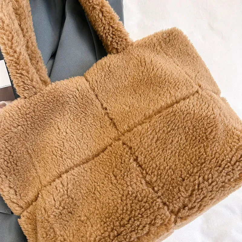 Women's Designer Luxury Plush Bag