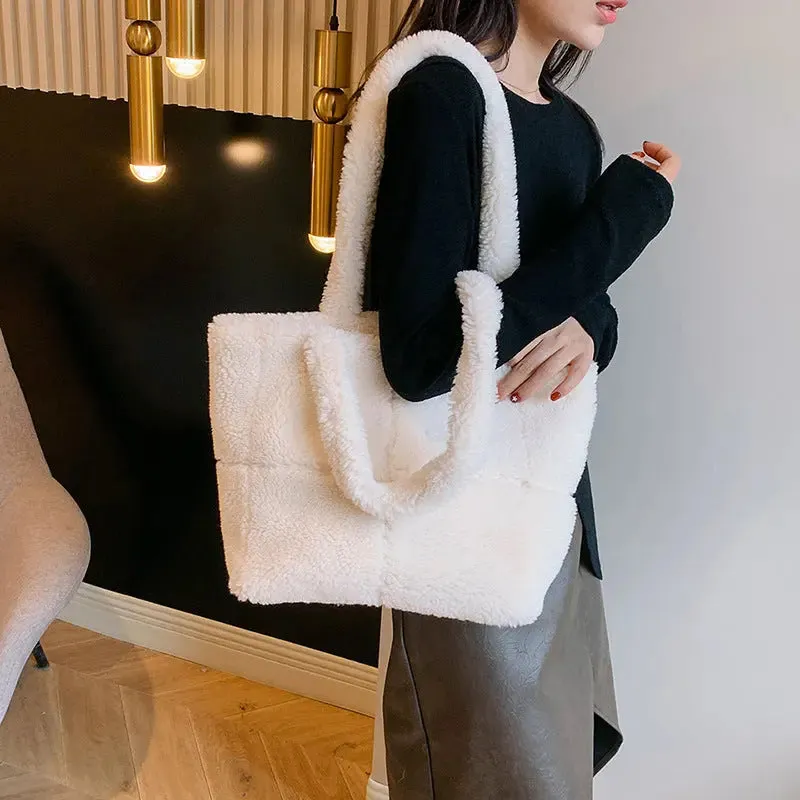 Women's Designer Luxury Plush Bag