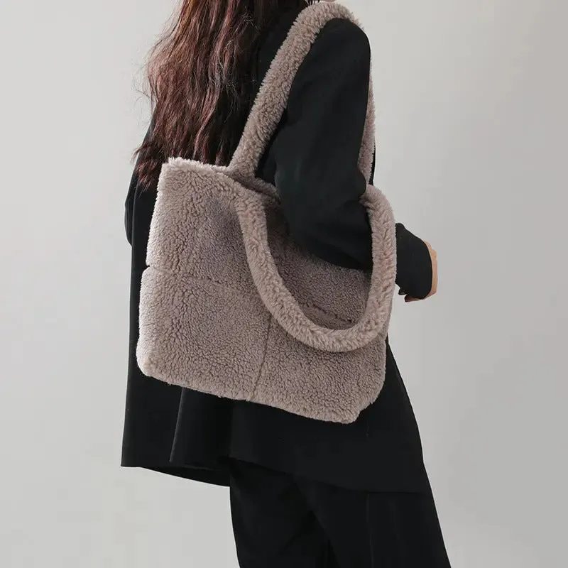Women's Designer Luxury Plush Bag
