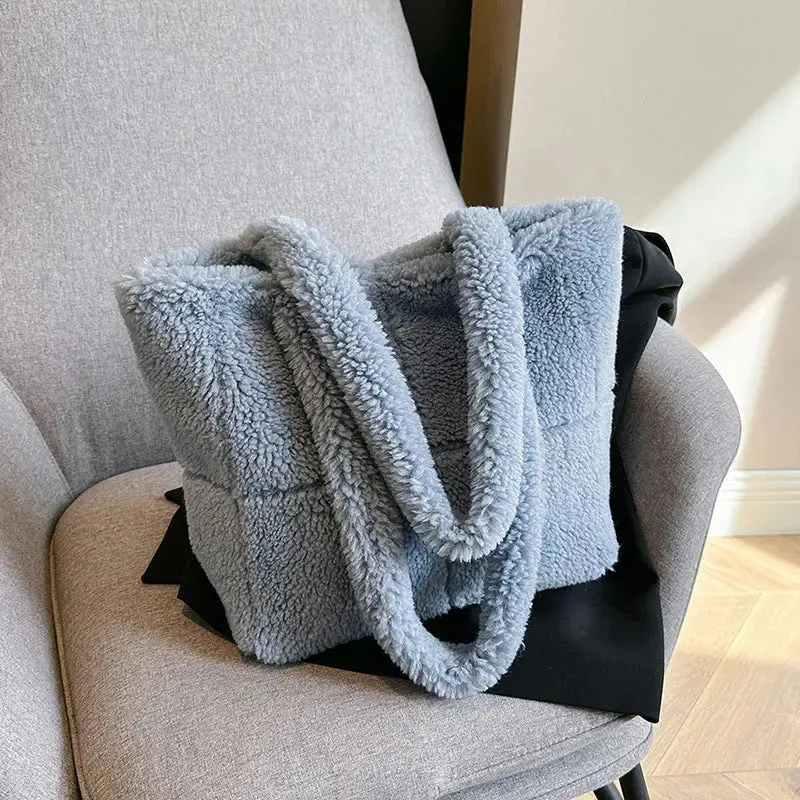 Women's Designer Luxury Plush Bag