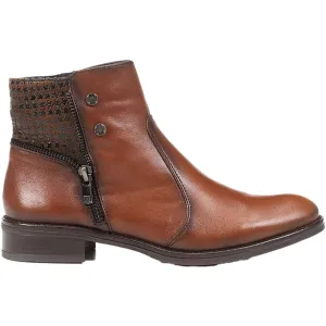 Women's Dorking Tierra D8633 Cognac Leather