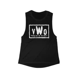 Women's Flowy Scoop Muscle Tank - VWO (Framed)
