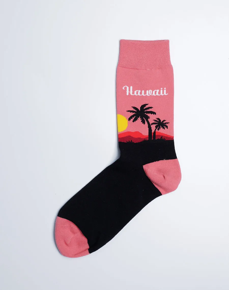 Women’s Hawaiian Island Bliss Crew Socks Pack | 3-Pair Bundle