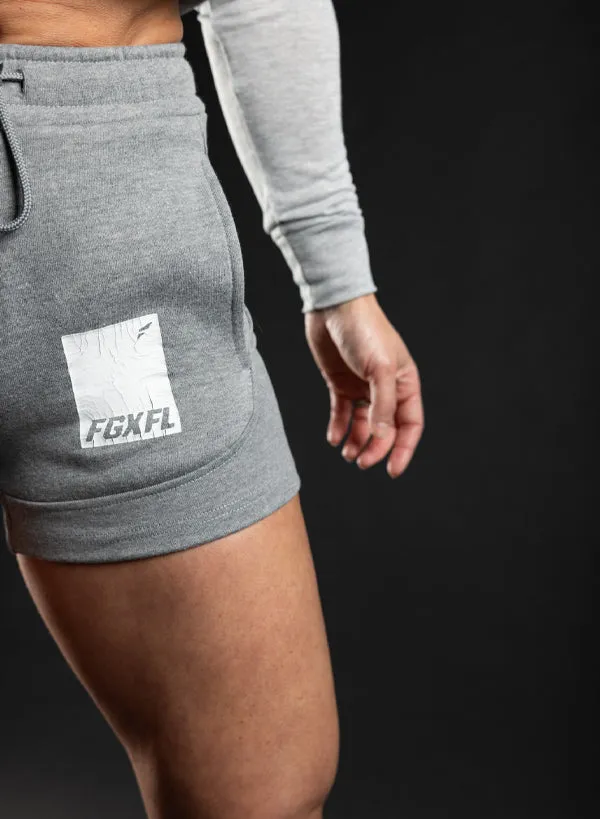 WOMEN'S KNOCKOUT SHORTS - GREY