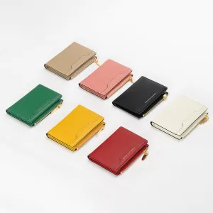 Women's Leather Compact Wallet