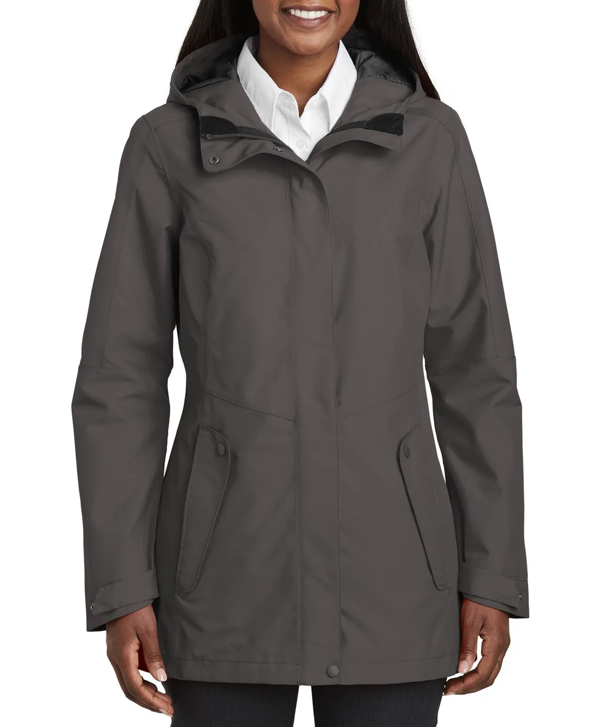 Women's Long Sleeve Hooded Collective Waterproof Shell Jacket