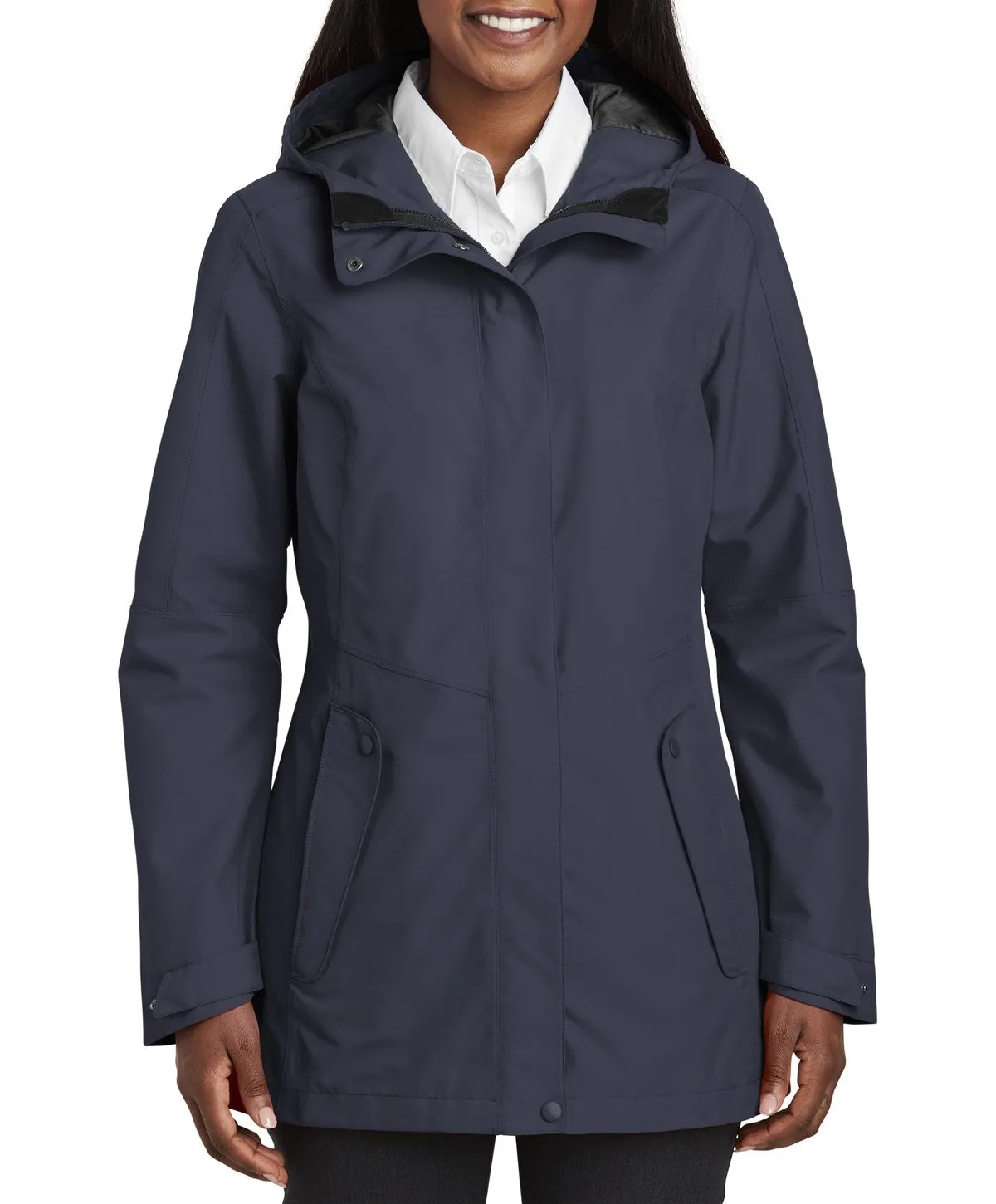 Women's Long Sleeve Hooded Collective Waterproof Shell Jacket