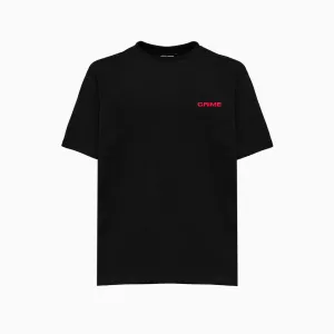 WOMEN'S LOOSE FIT CREW NECK T-SHIRTBLACK