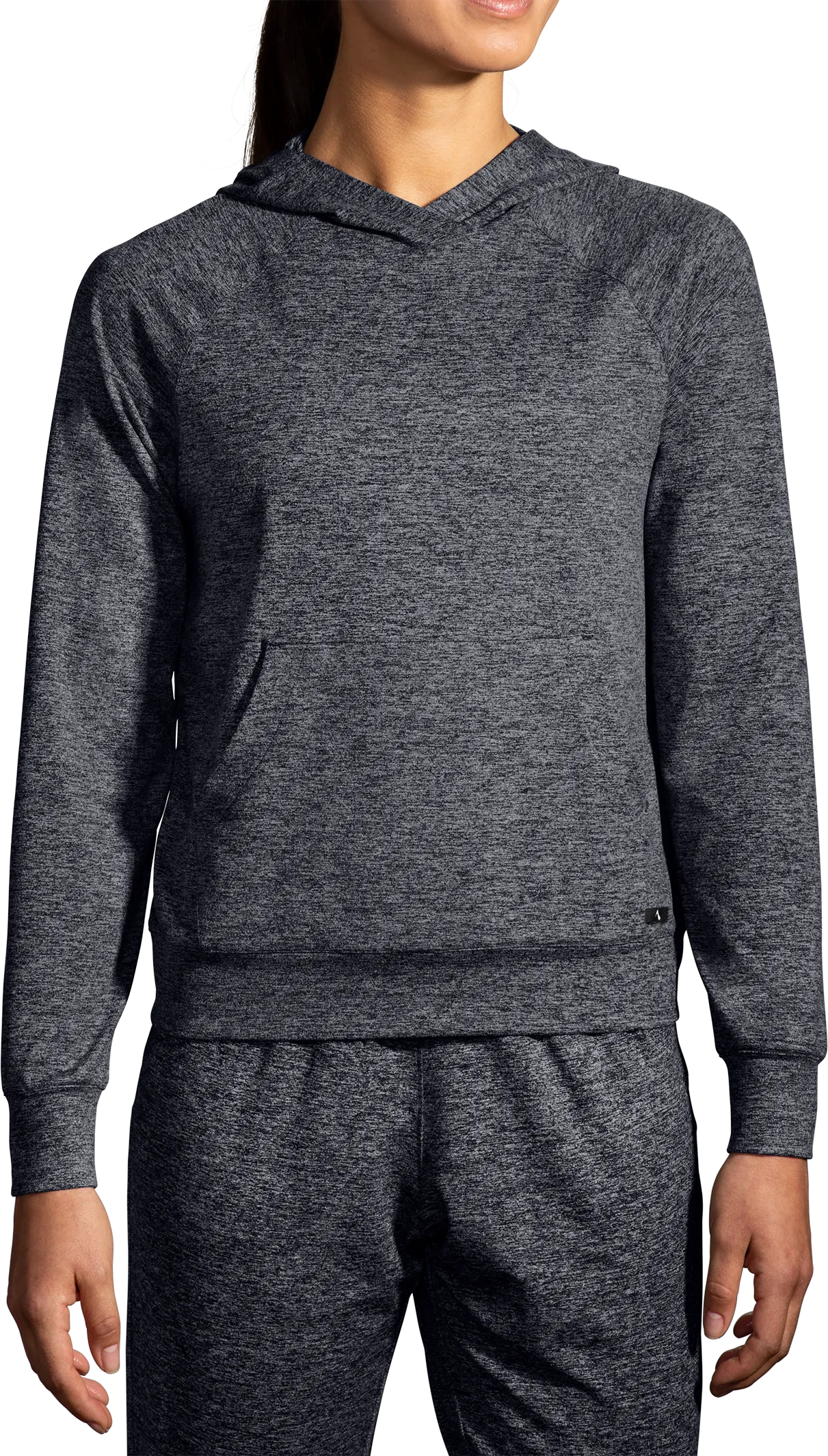 Women’s Luxe Hoodie (090 - Heather Black)