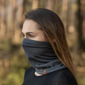 Women's Merino Neck Gaiter Perfect Grey