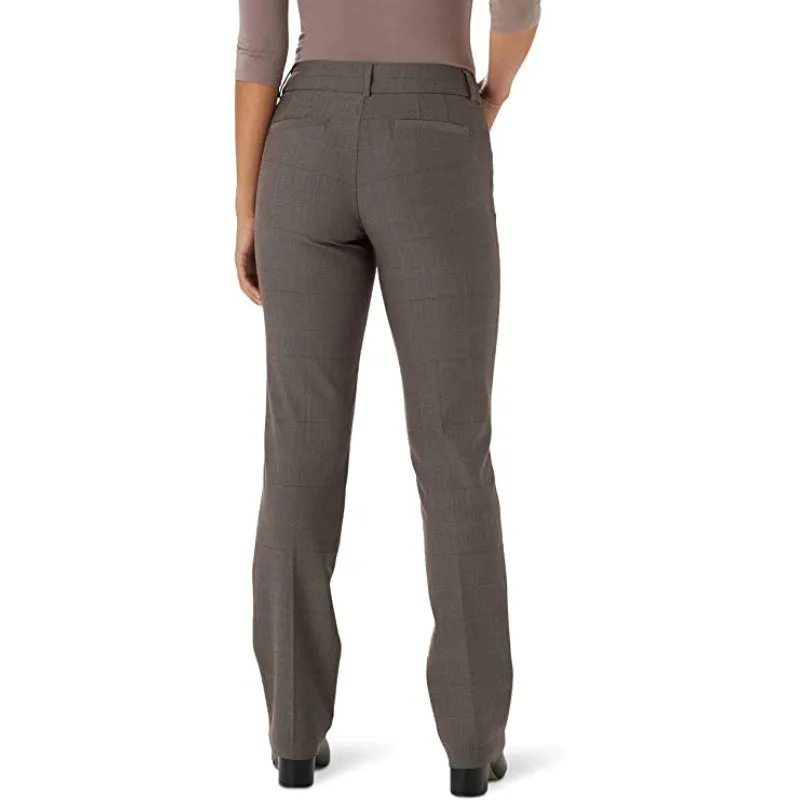 Women's Regular Fit Secretly Shapes Straight Leg Pant