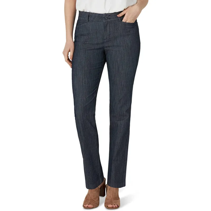 Women's Regular Fit Secretly Shapes Straight Leg Pant