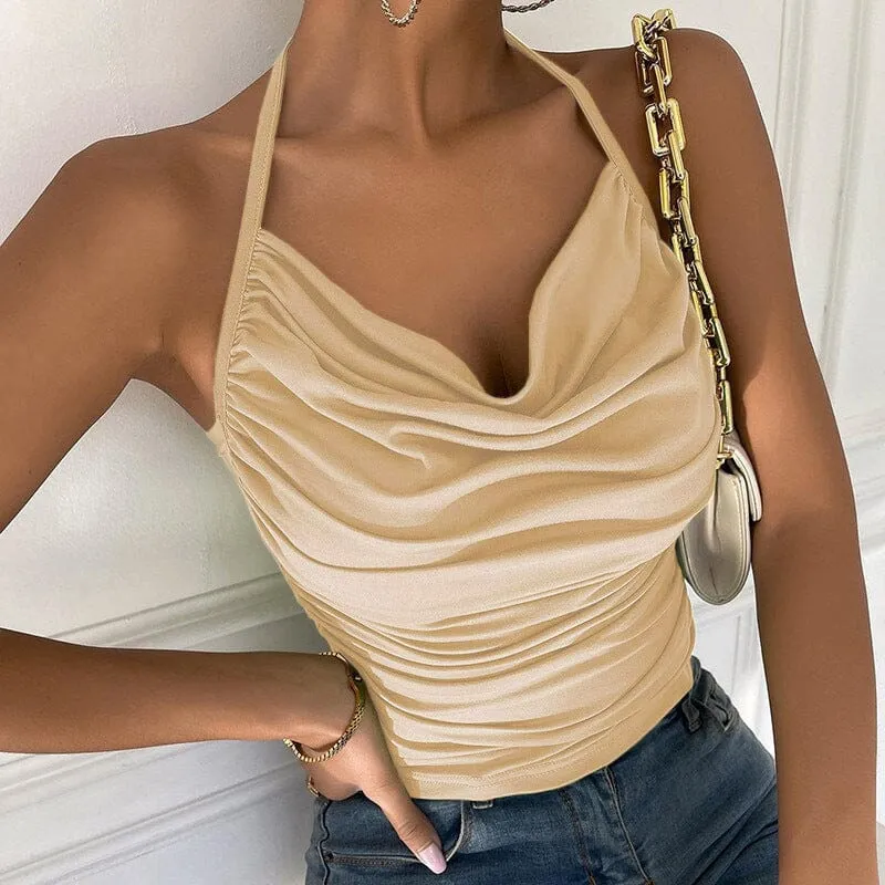Womens sexy suspender vest top