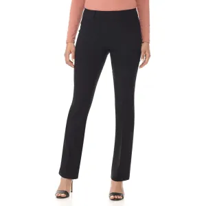Women's Solid Ease In To Comfort Fit Barely Bootcut Stretch Pants