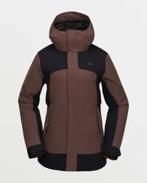 Womens Stoney Shadow Insulated Jacket - Mahogany