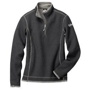 WOMEN’S STORM CREEK WAFFLE KNIT PULLOVER- Mono Emb