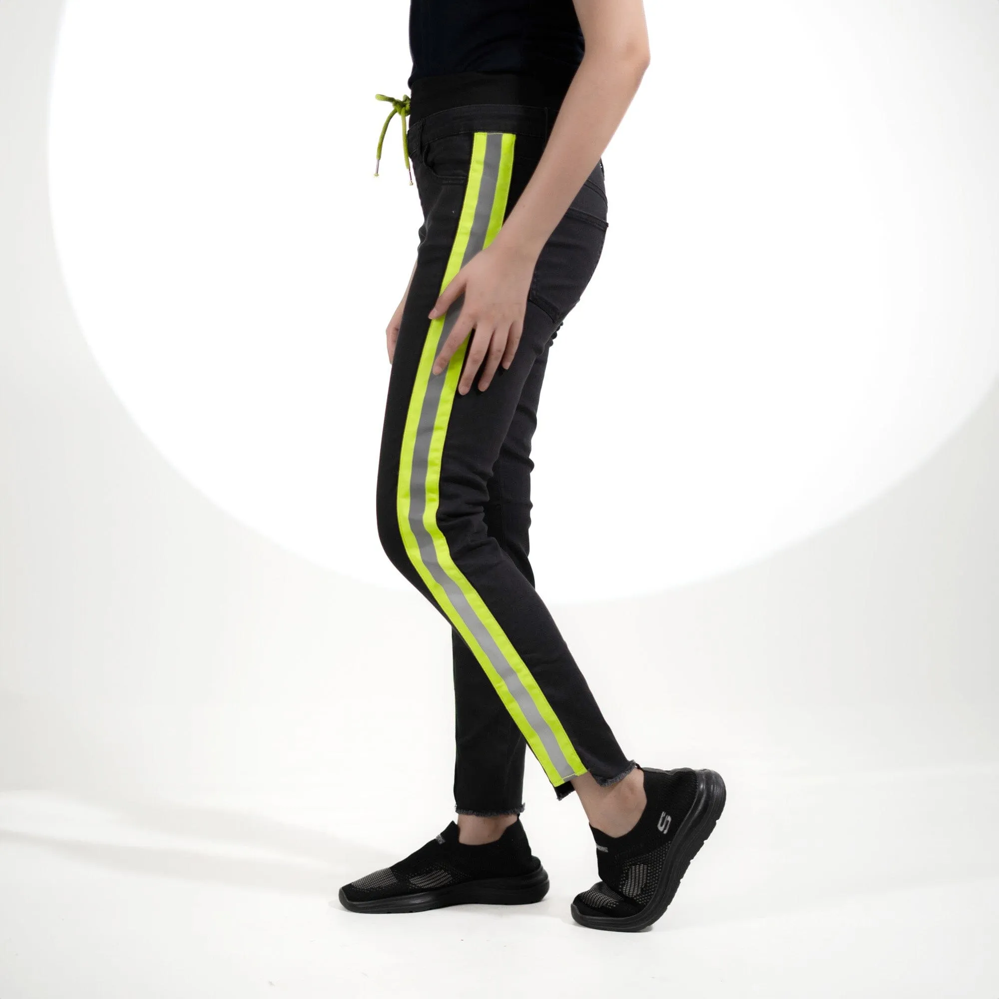 Women's Stylish Denim Draw cord Pants
