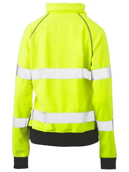 Women's Taped Hi Vis Fleece Jumper - BKL6818T
