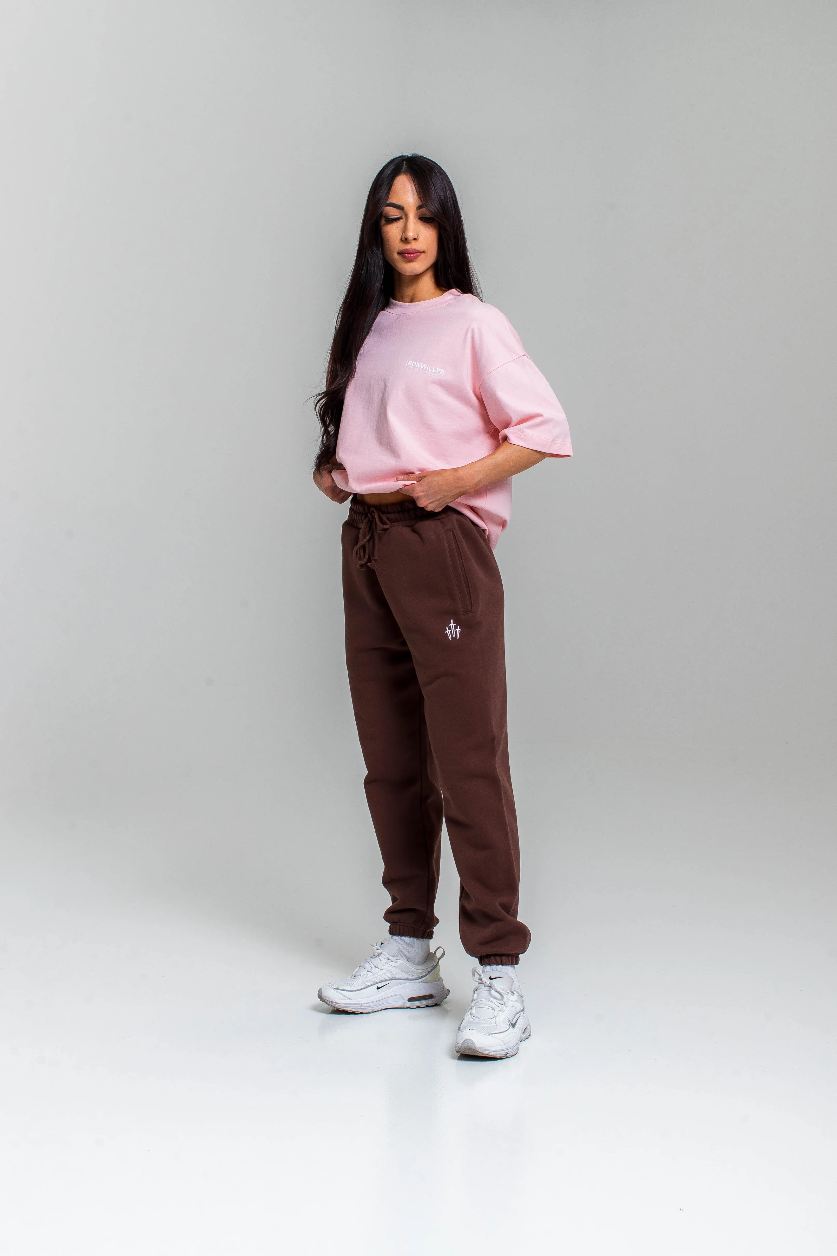 WOMEN'S UNITY DAGGER RELAXED SWEATPANTS - MOCHA