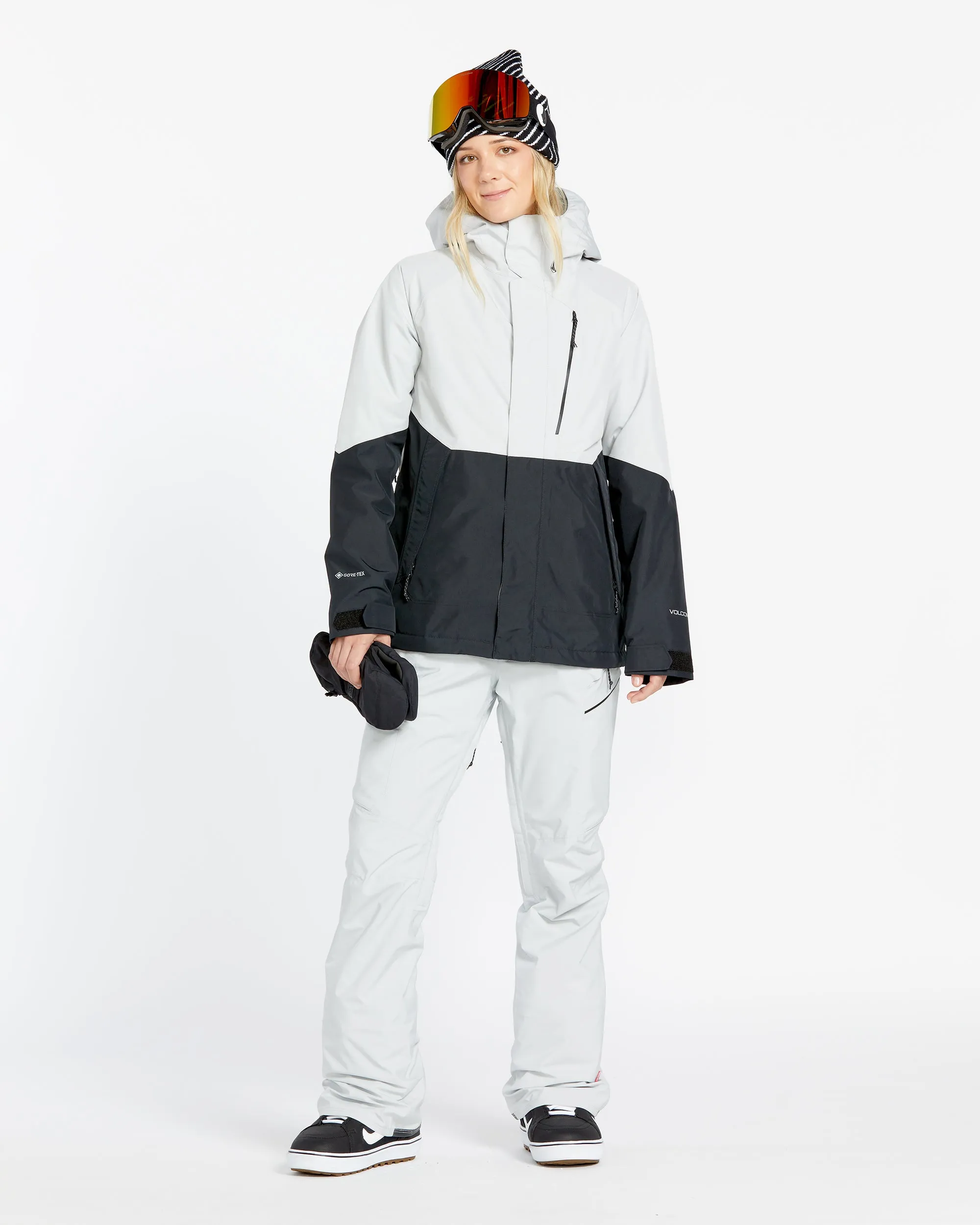 Womens V.Co Aris Insulated Gore Jacket - Cloud Grey