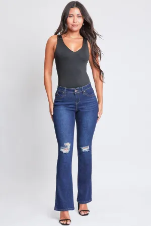 Women's WannaBettaButt Mid-Rise Bootcut Jeans