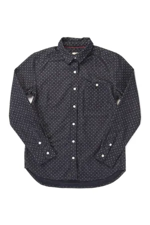 Woodrow Navy Polkadot