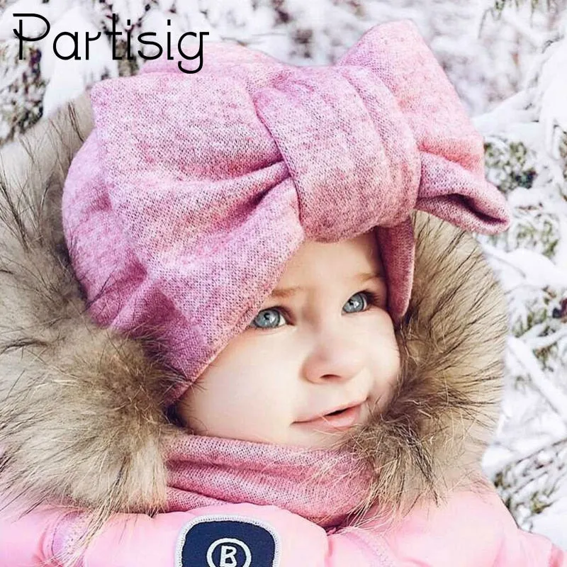 Wool Blend Big Bow Hat