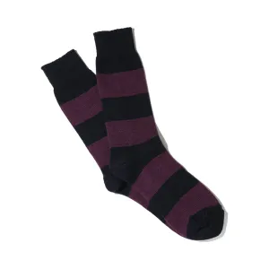 Wool Cashmere Stripes Crew