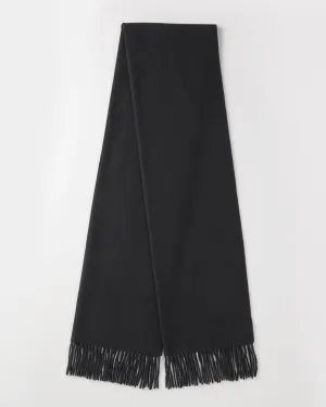 Wool Scarf Black