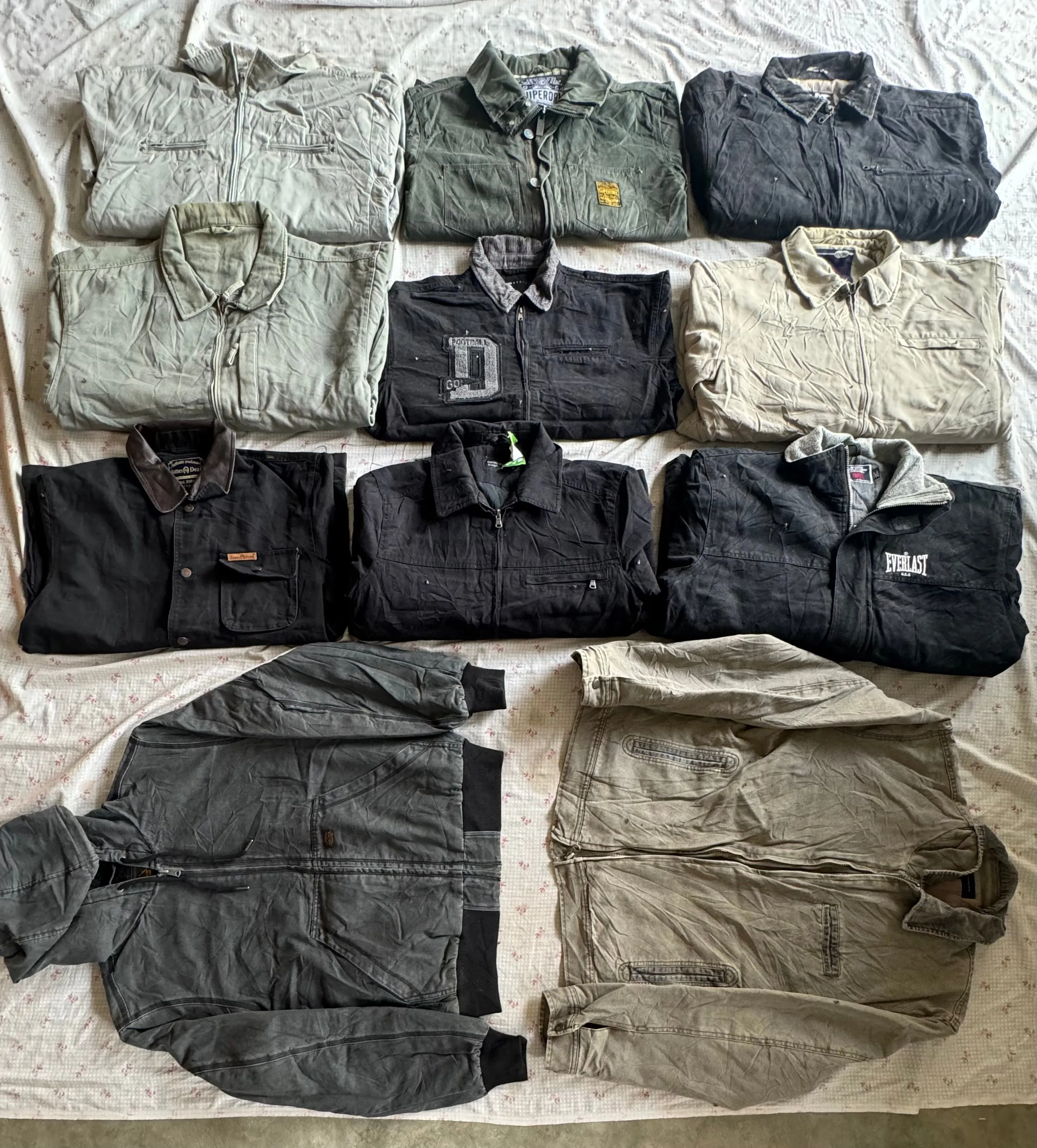 work wear jackets 11 pieces
