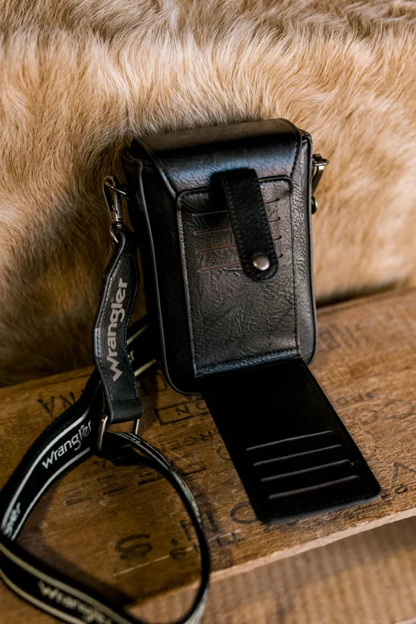 Wrangler Tynn Crossbody [Black]  ✙ON SALE NOW: 30% OFF✙