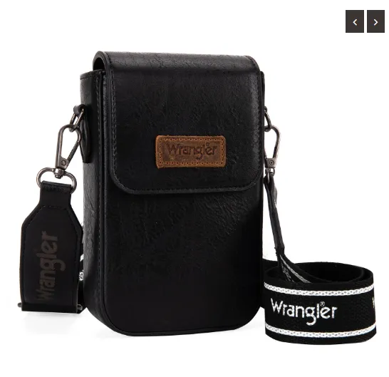 Wrangler Tynn Crossbody [Black]  ✙ON SALE NOW: 30% OFF✙