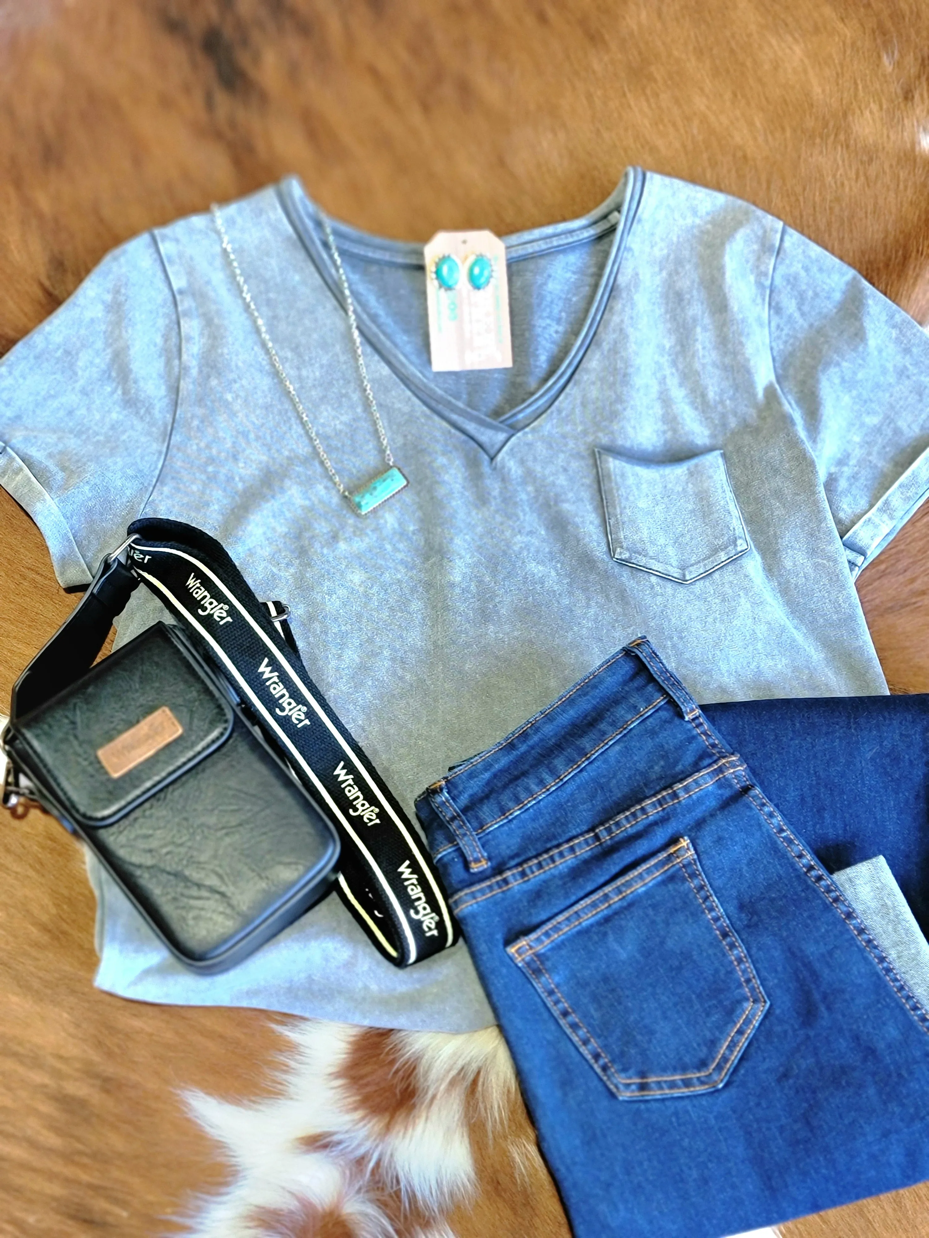 Wrangler Tynn Crossbody [Black]  ✙ON SALE NOW: 30% OFF✙