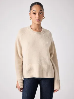 Xenia Knit Beige Chine