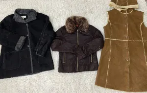 Y2k Winter Shearling Coat/Vest Mixed - 14 Pcs