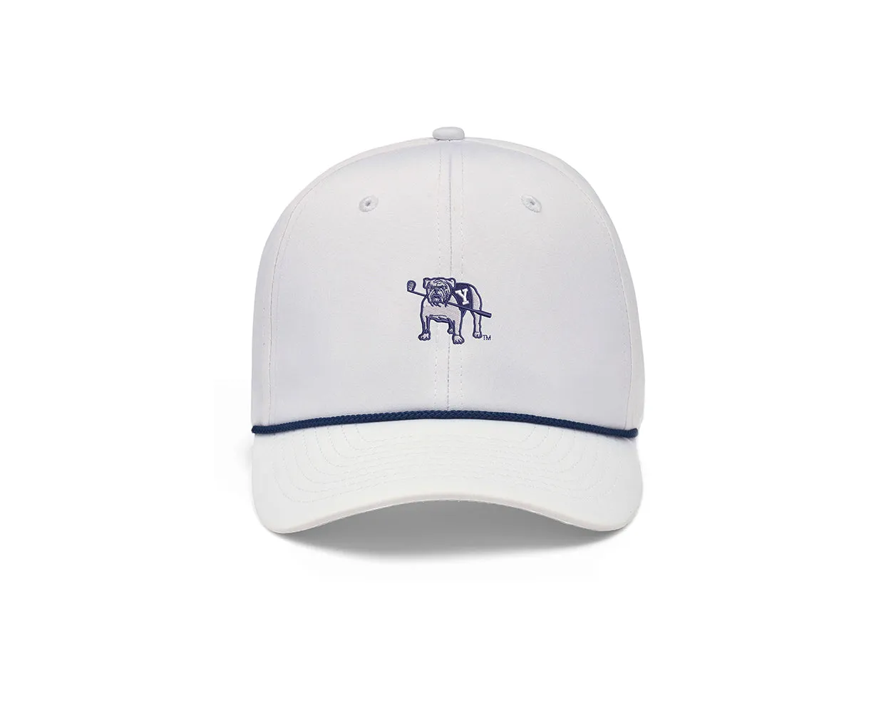 Yale Golf Course Performance Rope Hat: White