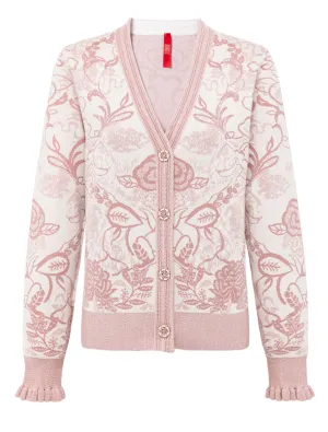 YAYING Silk and Wool Knit Cardigan