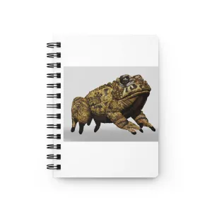 Yellow Toad Spiral Bound Journal