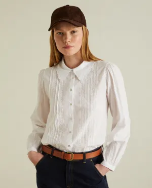 Yerse Embroidered Cotton Shirt
