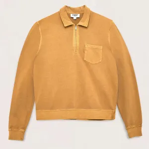 YMC Sugden Zip Sweat - Yellow