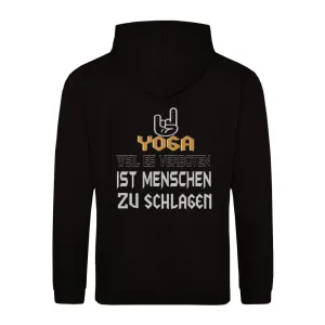 Yoga Spruch Bio Hoodie