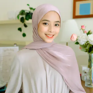 Yora Silk Shawl Soft Purple