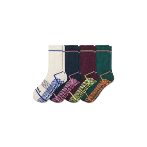Youth Neon Donegal Gripper Calf Sock 4-Pack