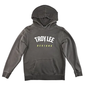 Youth Pullover Hoodie Bolt Washed Gray