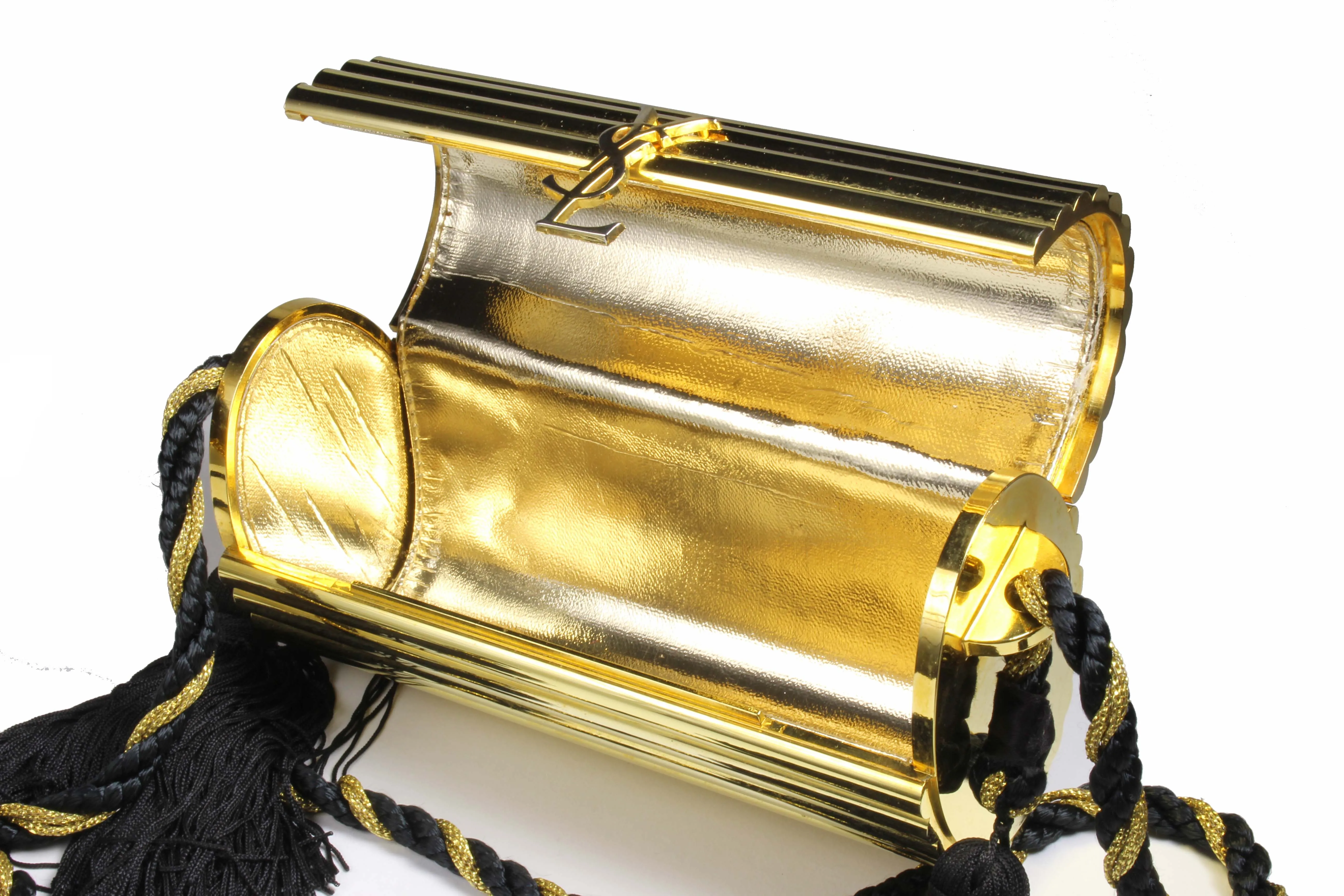 YVES SAINT LAURENT minaudière evening purse clutch
