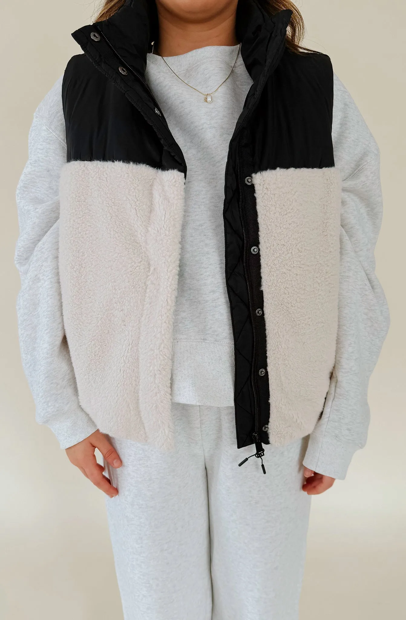 Z SUPPLY ROCKY SHERPA PUFFER VEST