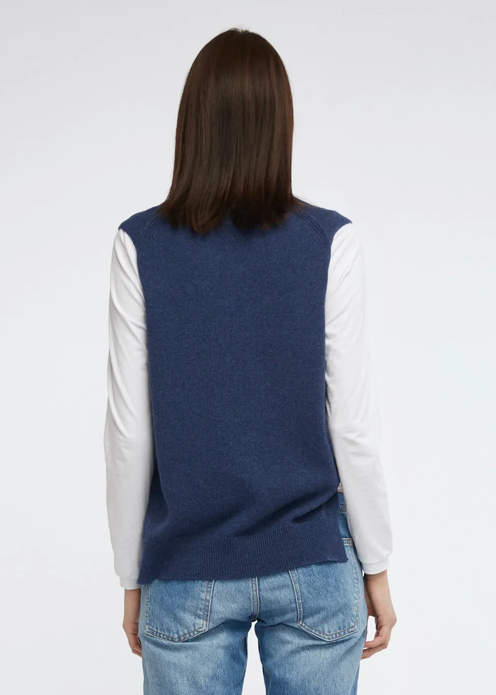 Zaket & Plover Essential Vest ZP6149 - Denim