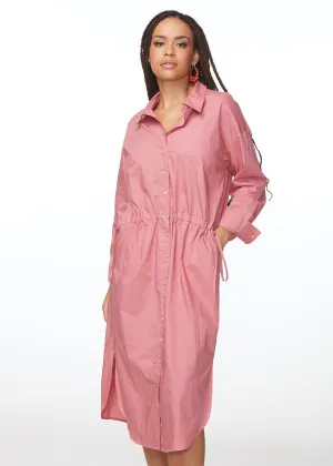 Zaket & Plover Shirt Dress - Peach