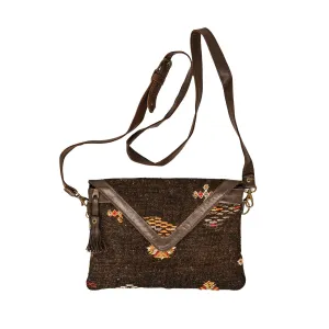 Zanafi Hand Bag with Leather Straps | M
