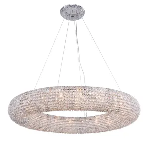 ZC121-2114G52C/RC - Regency Lighting: Paris 20 light Chrome Chandelier Clear Royal Cut Crystal